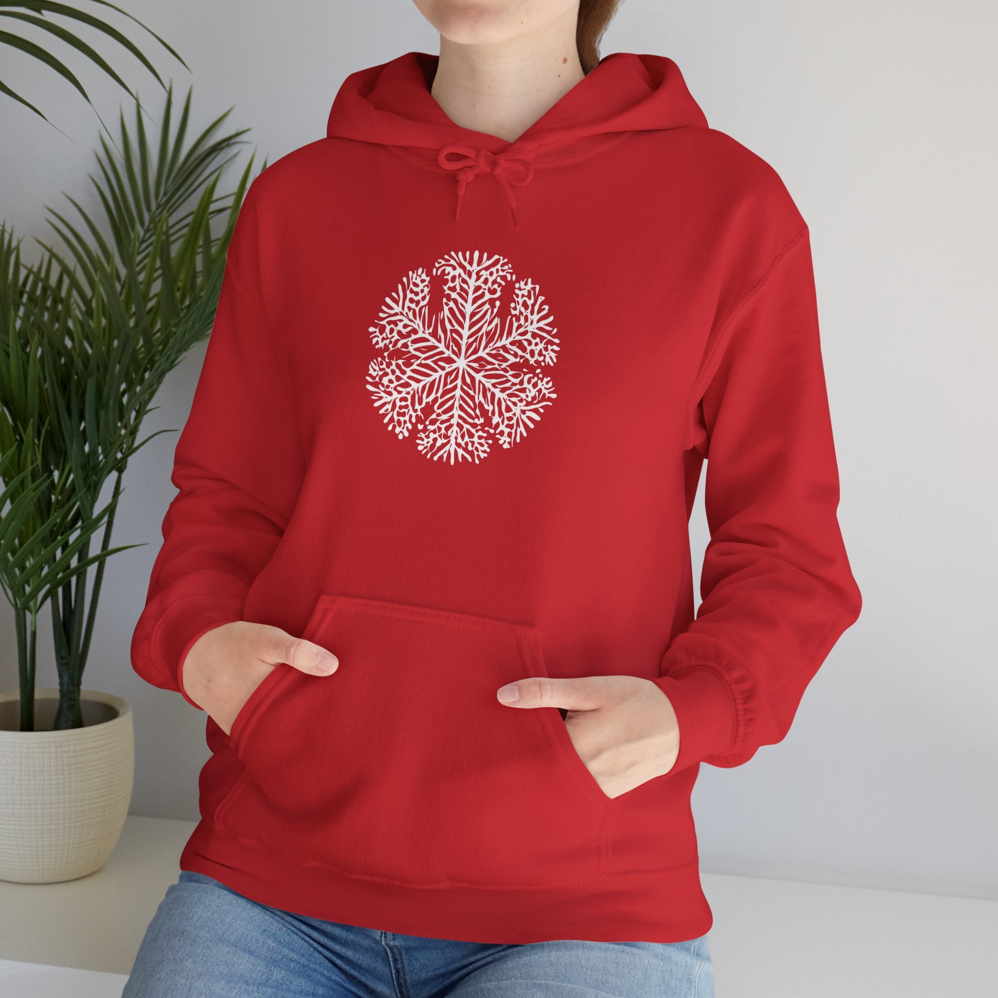 Unisex Snow Flake Hoodie