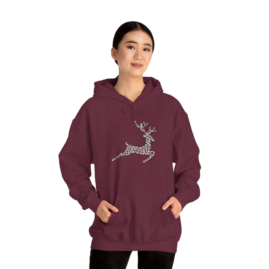 Unisex Reindeer Silhouette Hoodie