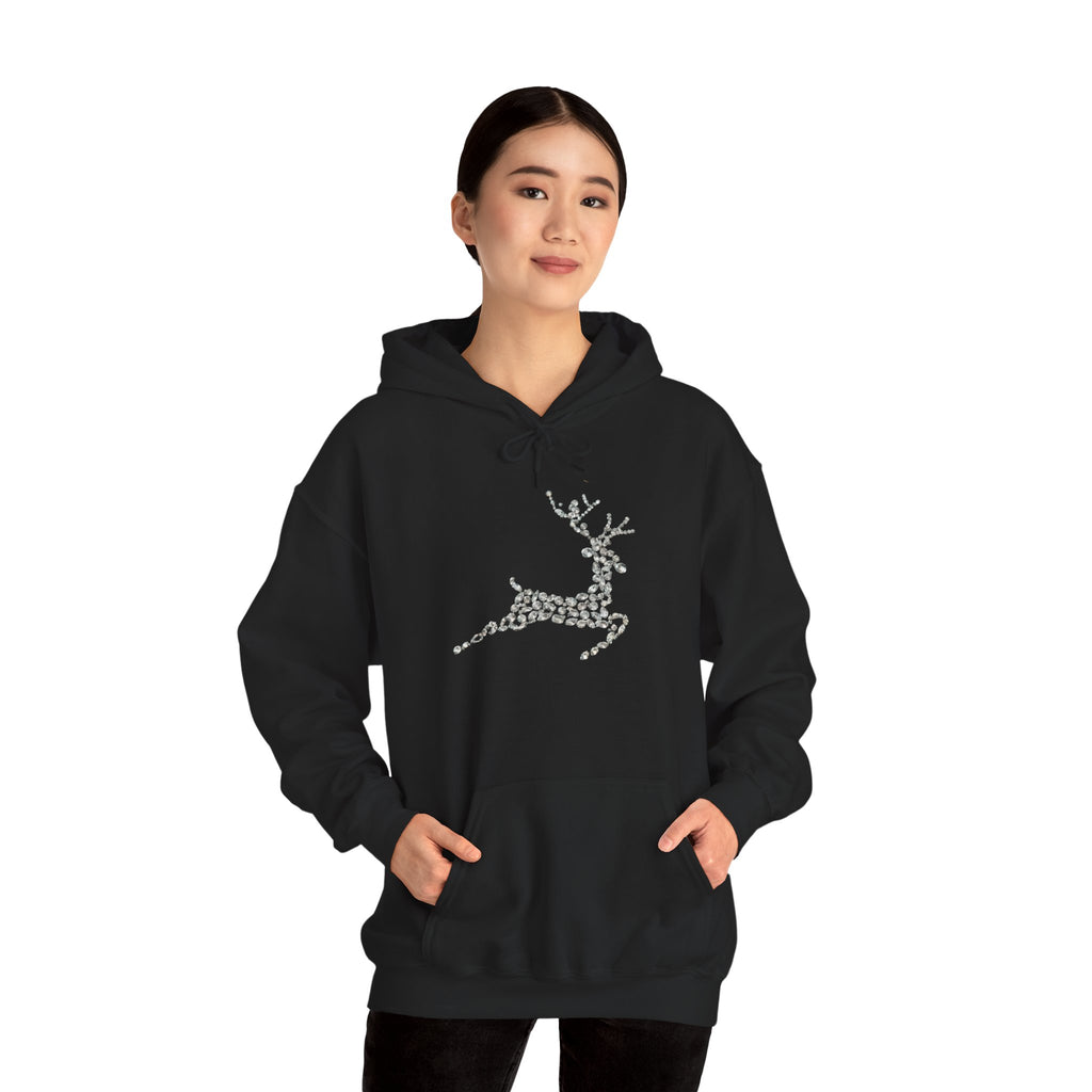 Unisex Reindeer Silhouette Hoodie