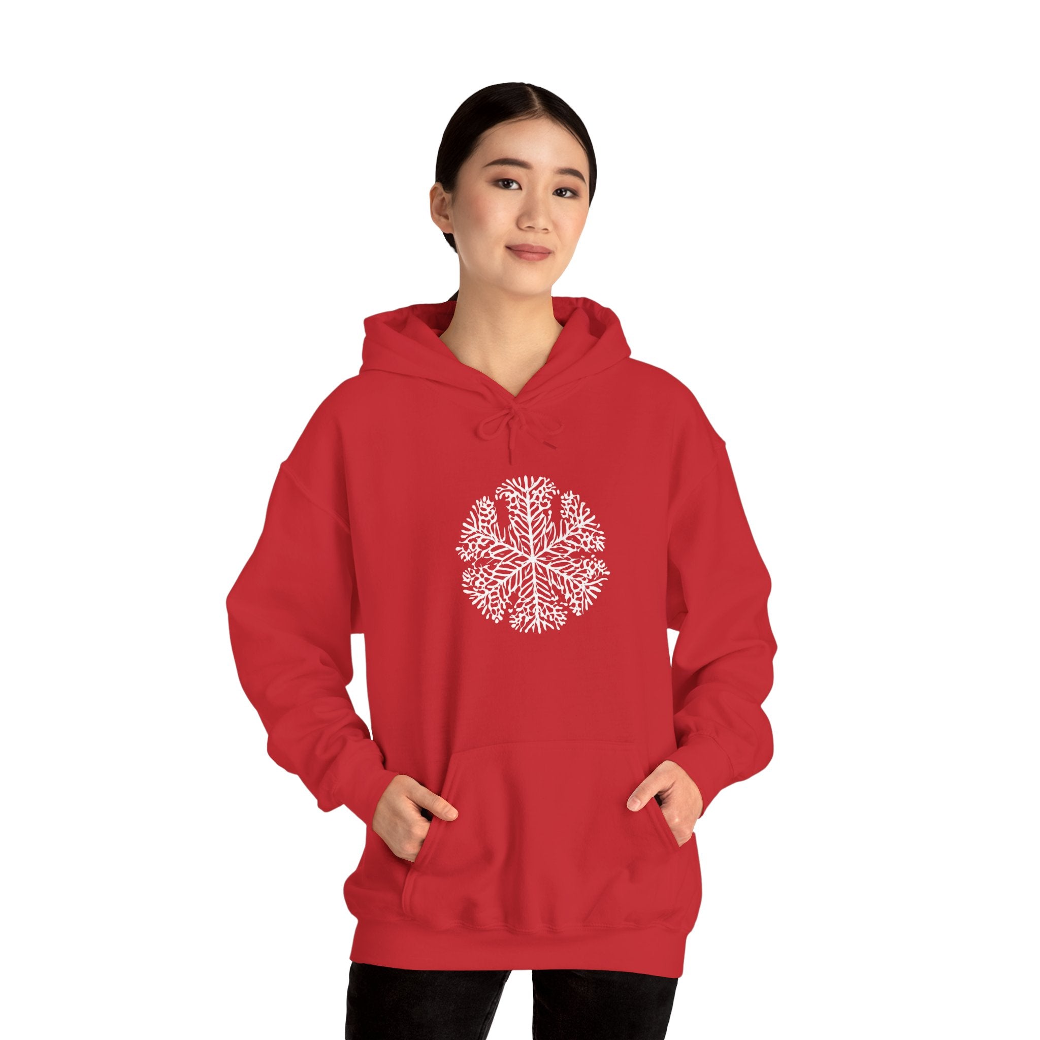 Unisex Snow Flake Hoodie