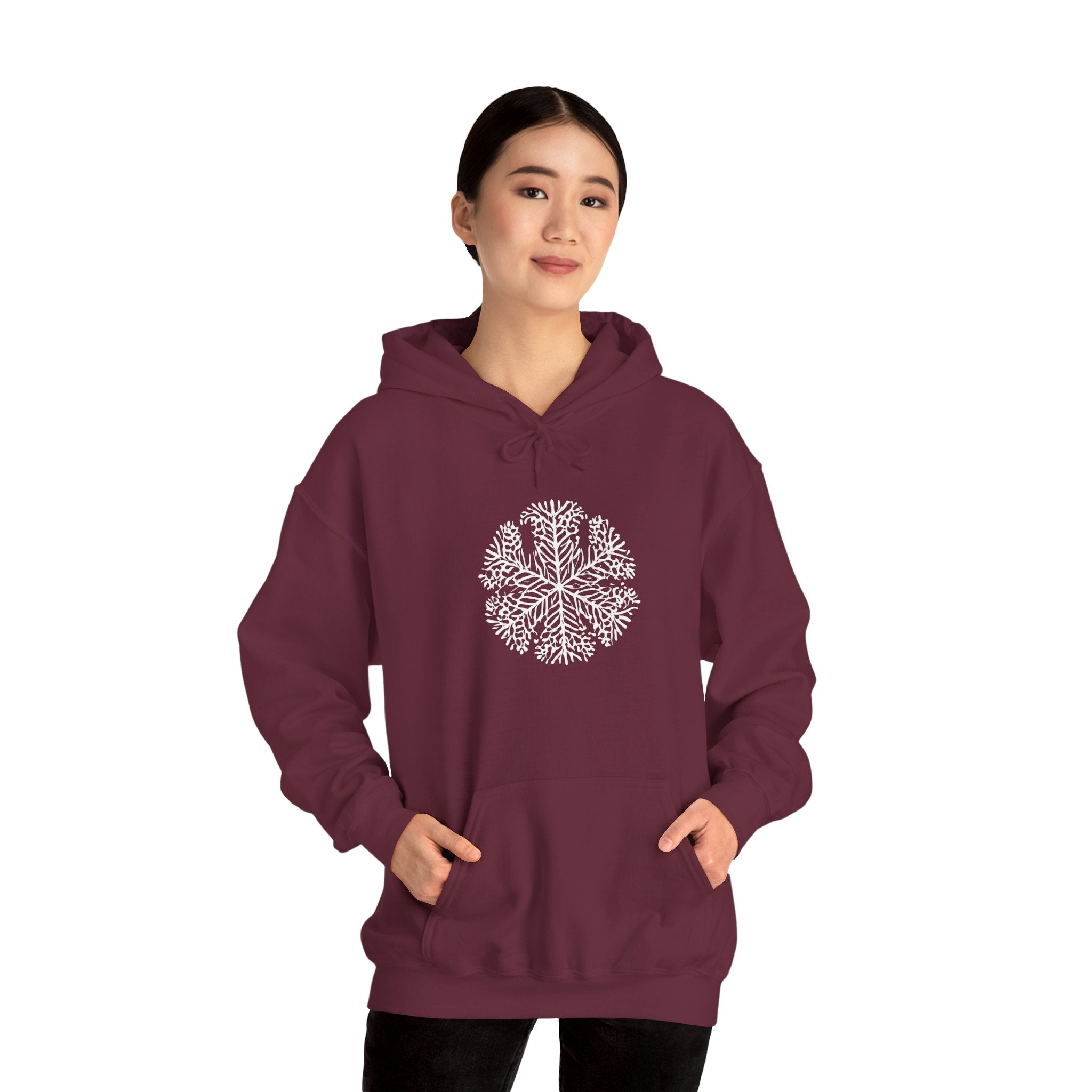 Unisex Snow Flake Hoodie