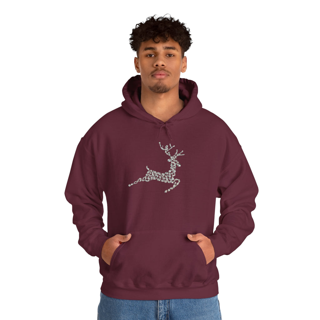 Unisex Reindeer Silhouette Hoodie