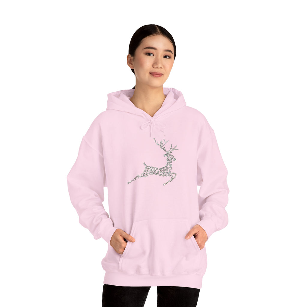 Unisex Reindeer Silhouette Hoodie